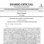 Diario Oficial publica nueva Política Nacional de Ciberseguridad 2023-2028